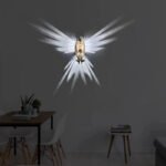Modern Creative Bird Wall Lamp Owl Eagle Shape Light