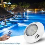 LED Swimming Pool Light, Remote Control, Surface Mount,RGB Color Changing
